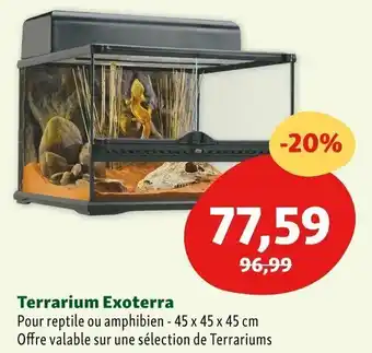 Maxi Zoo Terrarium Exoterra offre