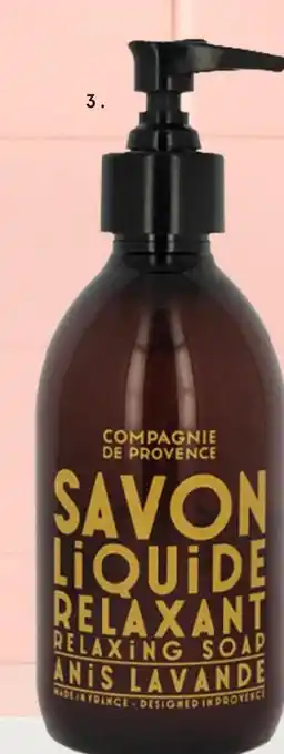 Monoprix Compagnie de provence savon liquide relaxant offre