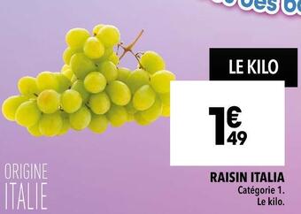 Supeco Raisin italia offre