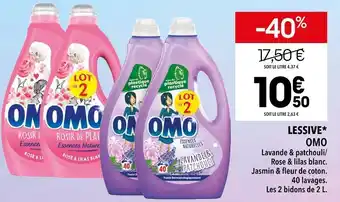 Supeco Omo lessive* offre