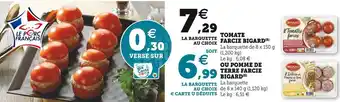 U Express Bigard tomate farcie offre