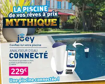 Analyseur d'eau connecté