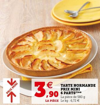 U Express Tarte normande prix mini 6 parts offre