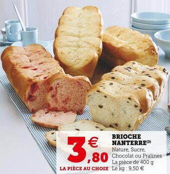U Express Brioche nanterre offre