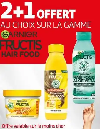 Auchan Garnier bon plan sur la gamme garnier offre