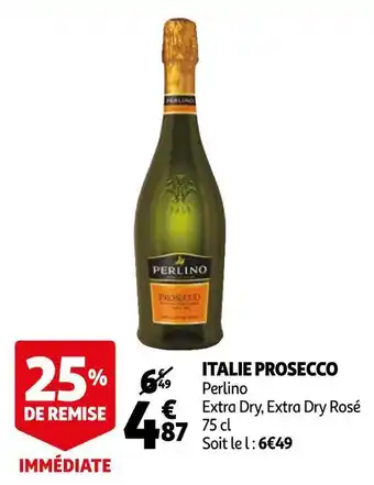 Auchan Perlino italie prosecco offre