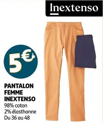 Auchan In extenso pantalon femme offre