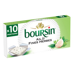 Super U Fromage pasteurise boursin offre