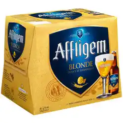 Super U Biere blonde affligem offre