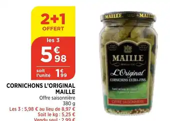 Bi1 Maille Cornichons l'Original offre