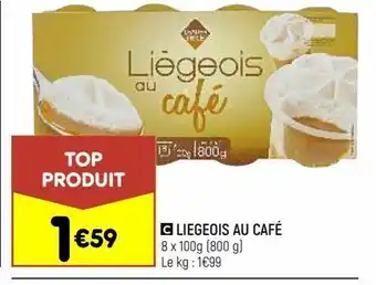 Leader Price Liegeois au café offre