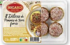 Hyper U Tomate farcie bigard offre