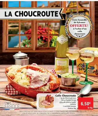Colruyt Colis choucroute offre