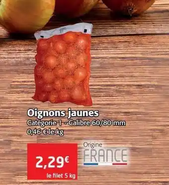Colruyt Oignons jaunes offre