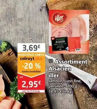 Assortiment alsacien iller
