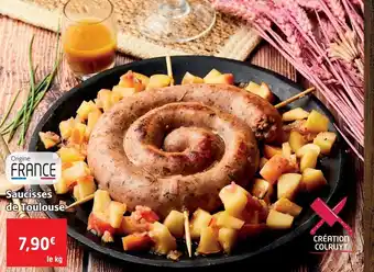 Colruyt Saucisses de toulouse offre