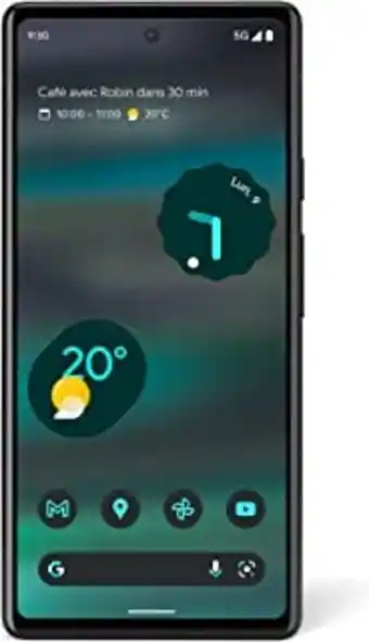 Amazon Google pixel 6a – smartphone android 5g débloqué avec appareil photo de 12 mpx et 24 heures d'autonomie – sauge offre