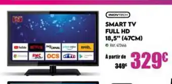Smart tv full hd 18,5