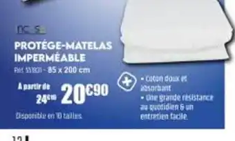 Protège-matelas imperméable incasa