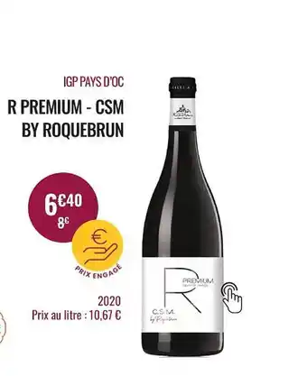 Nicolas Igp pays d'oc r premium - csm by roquebrun 2020 offre