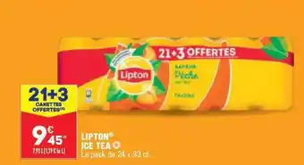 ALDI Lipton ice tea offre