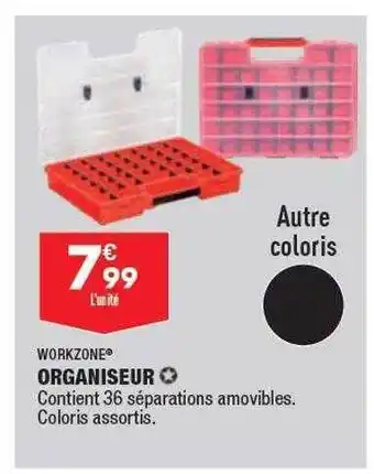 ALDI Organiseur workzone offre