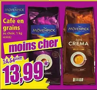 Café en grains mövenpick