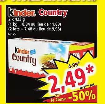 Norma Kinder country offre
