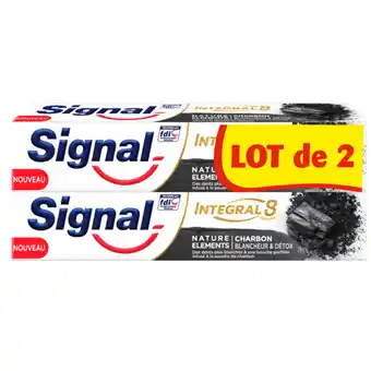 Auchan Dentifrice signal nature element offre