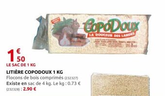 Rural Master Litière Copodoux 1 KG offre