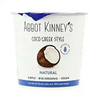 Naturalia Yaourt coco greek style 350g bio offre
