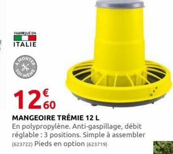 Rural Master Mangeoire Trémie 12 L offre