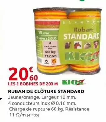 Rural Master Ruban de Clôture Standard offre