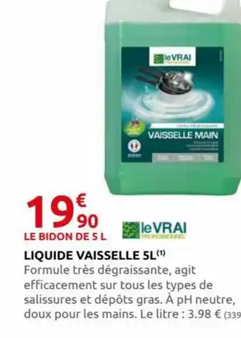 Rural Master Vaisselle Liquide 5L offre