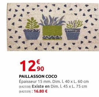 Rural Master Paillasson Coco offre