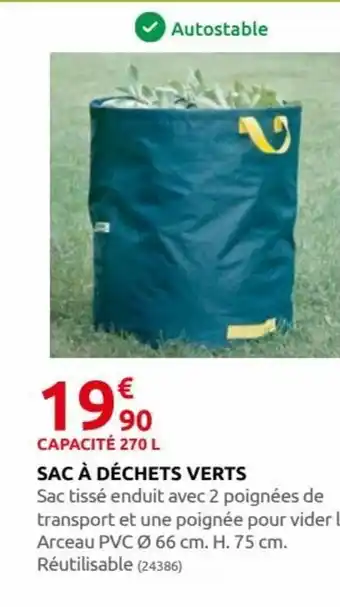 Rural Master Sac à Déchets Verts offre