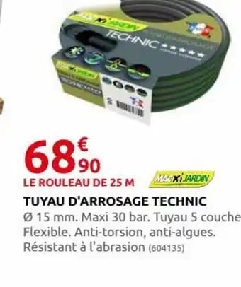 Tuyau D'Arrosage Technic