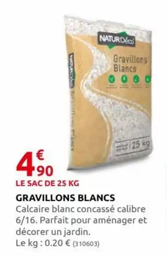 Gravillons Blancs