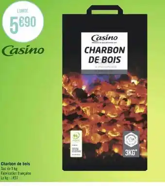 Géant Casino Charbon de bois casino offre