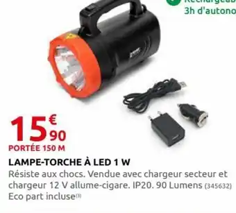 Rural Master Lampe-Torche à LED 1 W offre