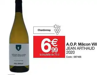 A.o.p. mâcon vill jean arthaud 2020