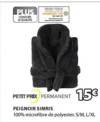JYSK Peignoir simris offre