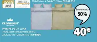 JYSK Kronborg parure de lit elma offre