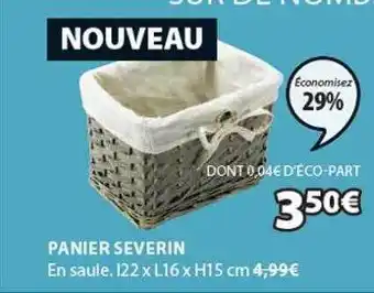 JYSK Panier severin offre