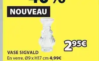 JYSK Vase sigvald offre