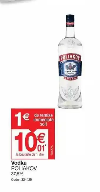Promocash Vodka poliakov offre