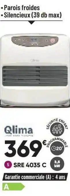 Bricorama Sre 4035 c qlima offre