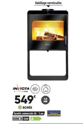 Bricorama Borée invicta offre