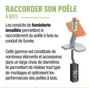 Bricorama Raccorder son poêle à bois offre