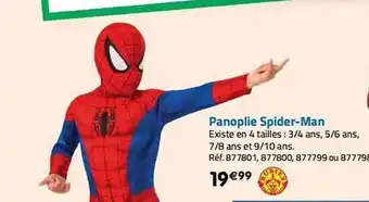 Panoplie spider-man